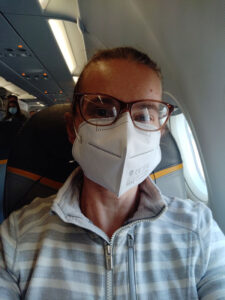 Masken-Selfie