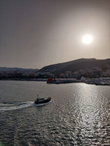 Abfahrt von Teneriffa