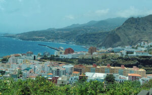 Blick über Santa Cruz de La Palma