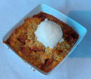 Apfel-Toffee-Streusel