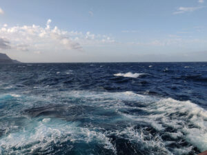 Seegang vor La Gomera