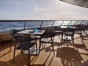 Abendessen mit Aussicht
