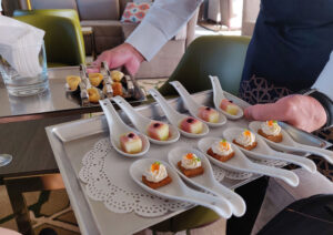 Abschiedscocktail Empfang