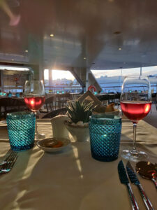 Gala Dinner mit Ausblick