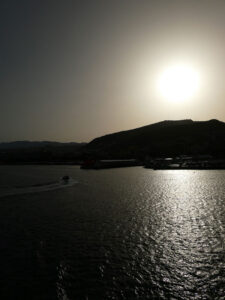 Abfahrt von Teneriffa