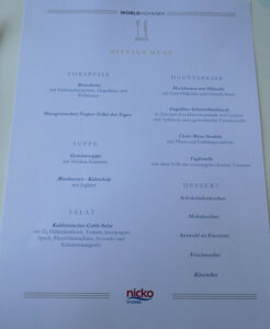Mittagessen Tag 5