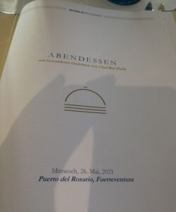 Gala Abendessen