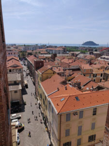Aussicht auf Albenga