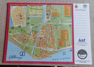 Stadtplan Albenga