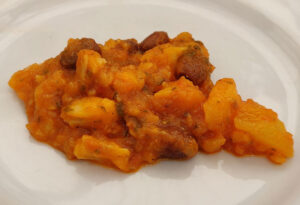 Burrida - Stockfisch, Kartoffeln, Oliven