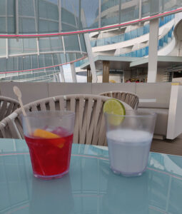 Campari Soda und Margarita