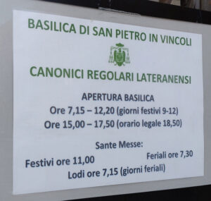 Basilika San Pietro in Vincoli