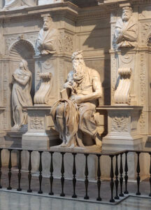 Mosesstatue von Michelangelo