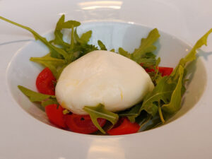hausgemachter Büffelmozzarella