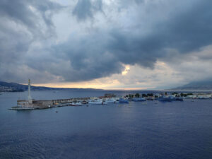 Ankunft in Messina