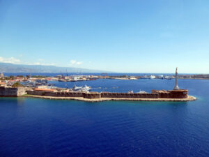 Abfahrt von Messina