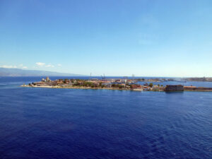 Abfahrt von Messina