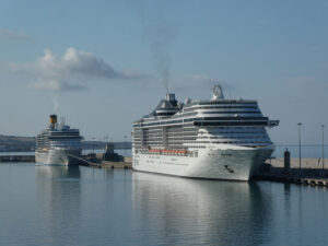 MSC Divina und Costa Deliziosa