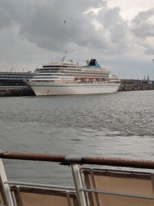 Abfahrt von Bremerhaven