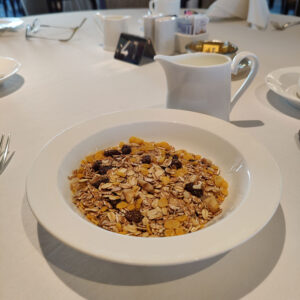 Müsli und Milch