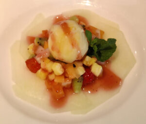 Canteloup Carpaccio