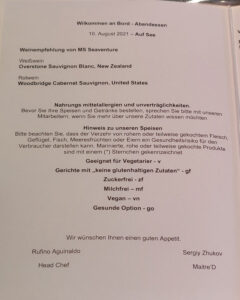 Welcome Dinner