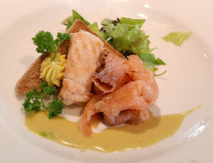 Duo vom schottischen Lachs