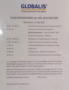 Tagesprogramm