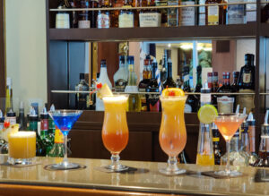 Fotosession mit Cocktails