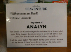 Kabinenstewardess Analyn