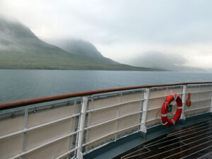 aber mit viel Nebel und Wolken
