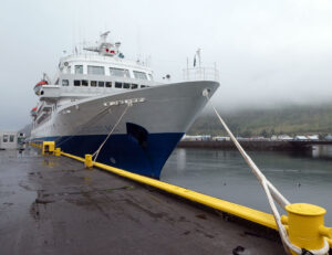 MS Seaventure in Seyðisfjörður