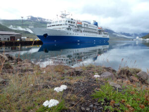 MS Seaventure in Seyðisfjörður