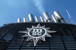 Logo am Schornstein