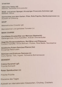 Mittagessen Tag 6