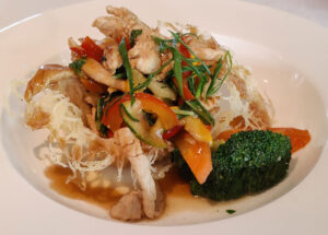Asiatische Puten-Gemüse-Pfanne