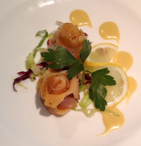 Gebeizter Lachs