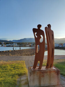 am Hafen von Akureyri