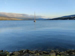 am Hafen von Akureyri