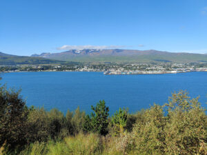 Aussicht auf Akureyri