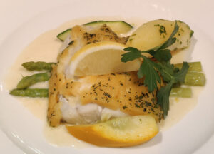 gebackenes Zanderfilet