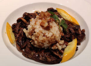 Kürbis-Pekannuss-Feigen Risotto