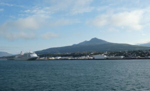 Ankunft in Akureyri