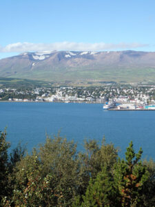 Aussicht auf Akureyri