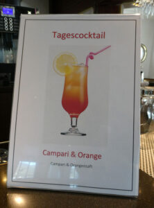 Tagescocktail Campari Orange