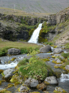 Wasserfall am Aussichtspunkt