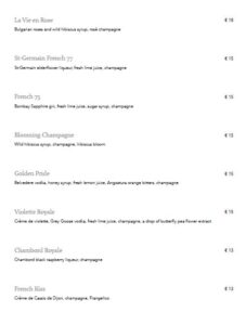 Champagne Bar