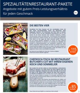 Restaurantpakete