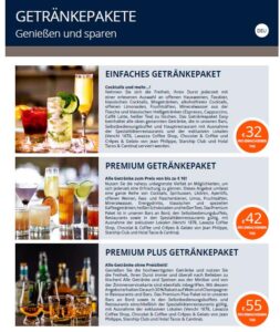 Getränkepakete