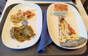 spätes Mittagessen